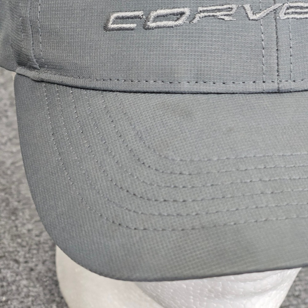 Richardson Corvette Performance Hat‎ Gray Embroidered Logo Adjustable Racing - Picture 2 of 9